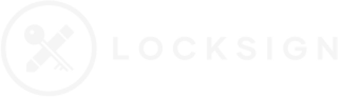 Logo Lock Sign